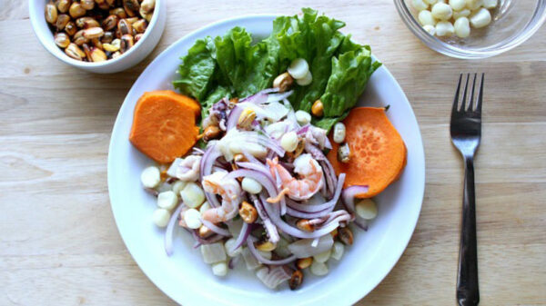 Ceviche Mixto de Mariscos